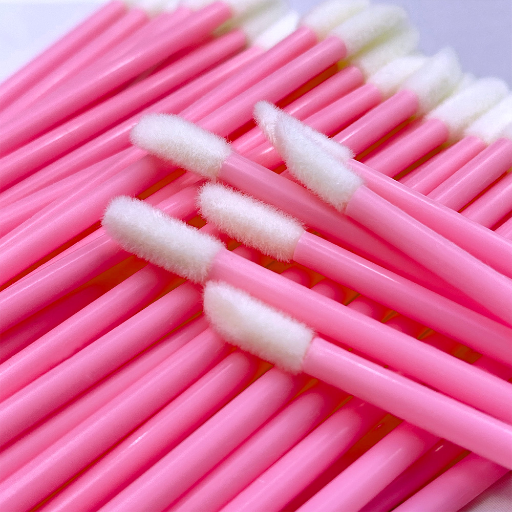Lip Balm - 50/500PCS Disposable Lip Brush Eyelash Extension