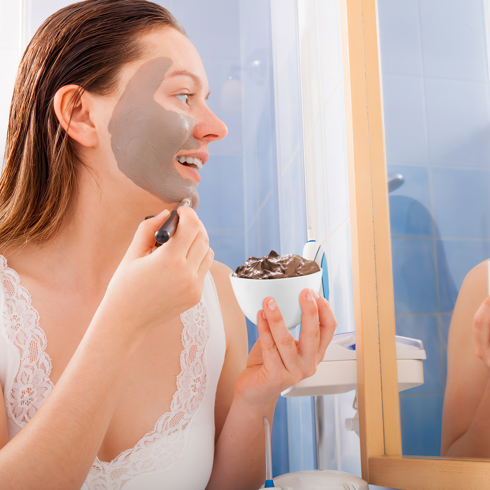 3Pcs Silicone Mask Mixing Bowl - Body Lotion 评论和价格