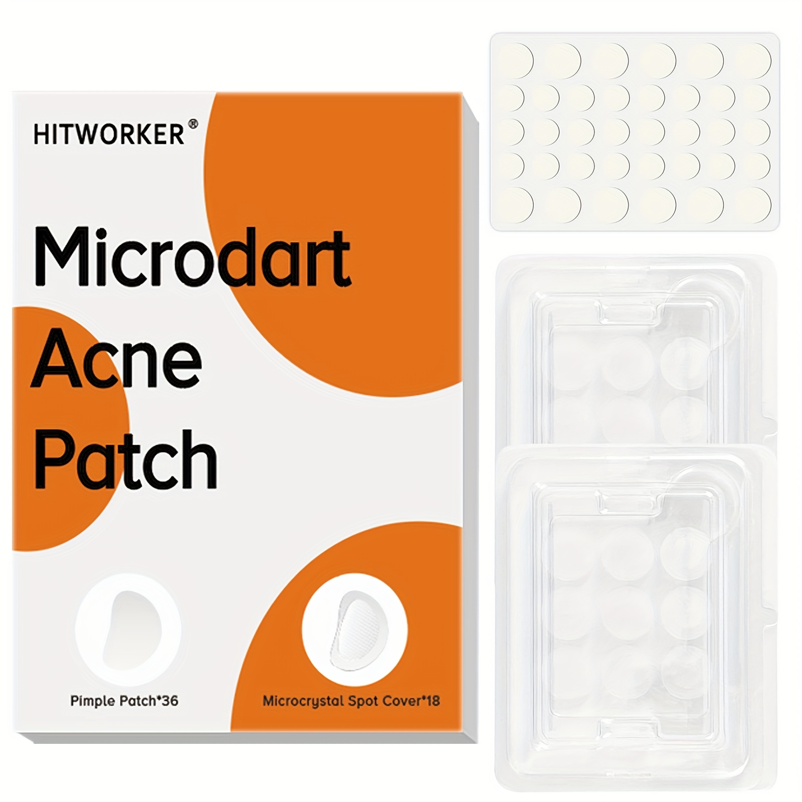 60PCS Pimple Patches with Micr - Face Oil 评论和价格
