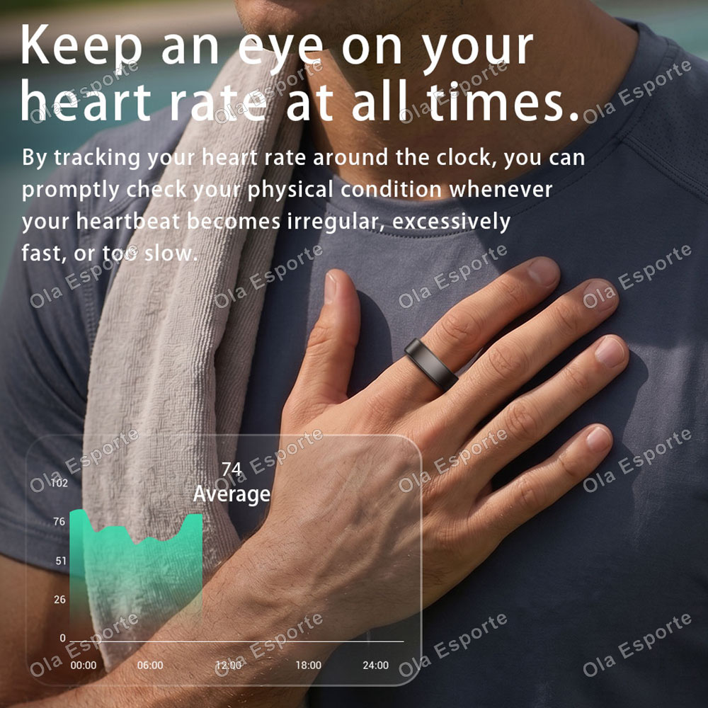 Ola Esporte Smart Ring Men Wom - Skincare Glowing 评论和价格