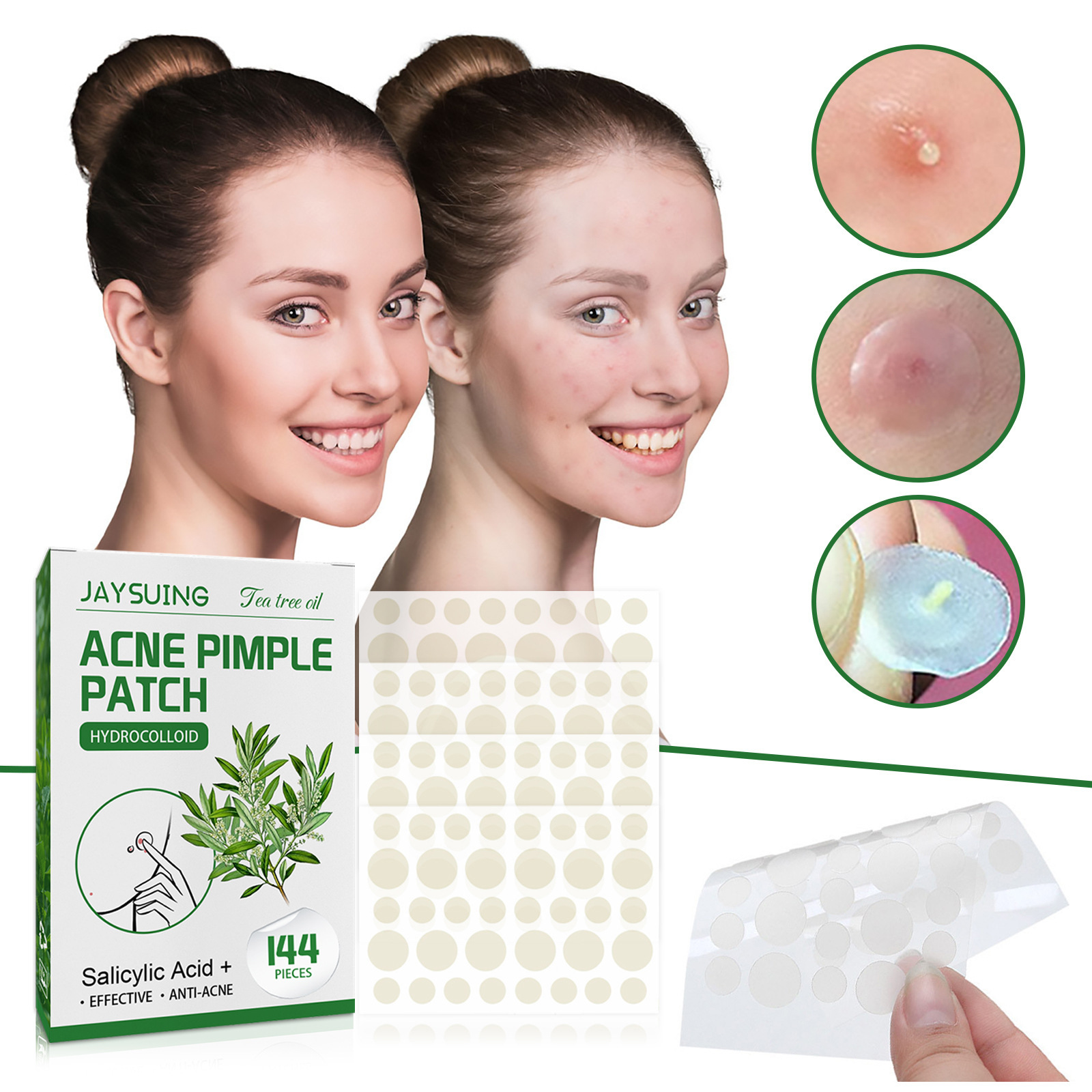 Hydrocolloid Acne Patches - Ab - Face Oil 评论和价格