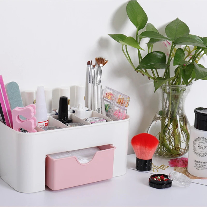 Nail Art Organizer Desktop Dra - Lip Balm 评论和价格